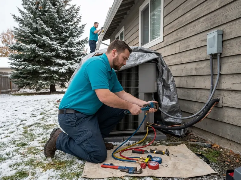 Cold-Climate Heat Pump Installation in spokane, WA